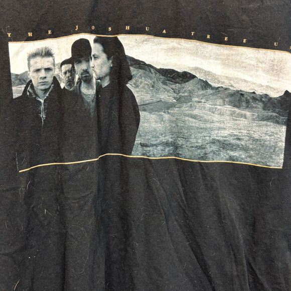 U2 The Joshua Tree Soldier Field 2017 Concert Tour Shirt Large Bono Rare - Picture 2 of 6